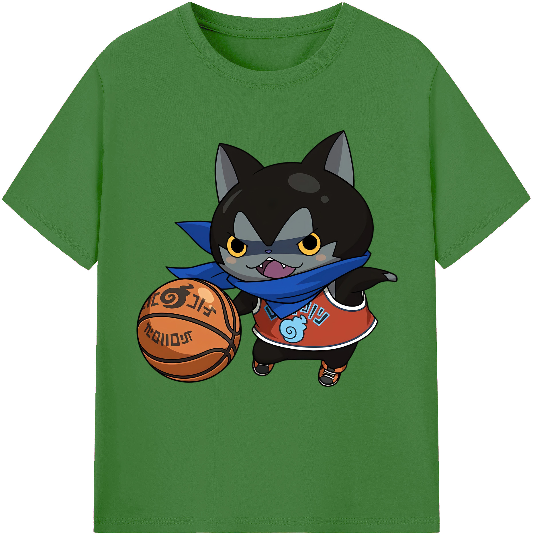 （画像用） 妖怪ウォッチ Yo-kai Watch レディースカジュアルプリントTシャツ（綿100％）